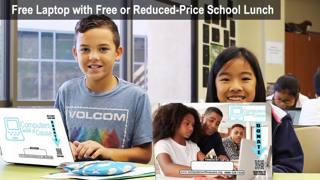 Free Laptop with Free or Reduced-Price School Lunch